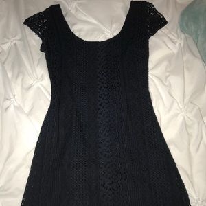 Short sleeve mini dress
